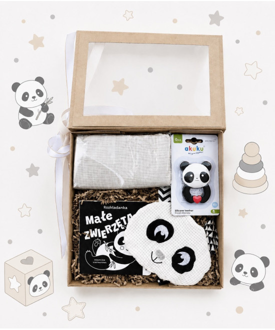 Pierwsze chwile – zestaw dla niemowlaka na narodziny i baby shower