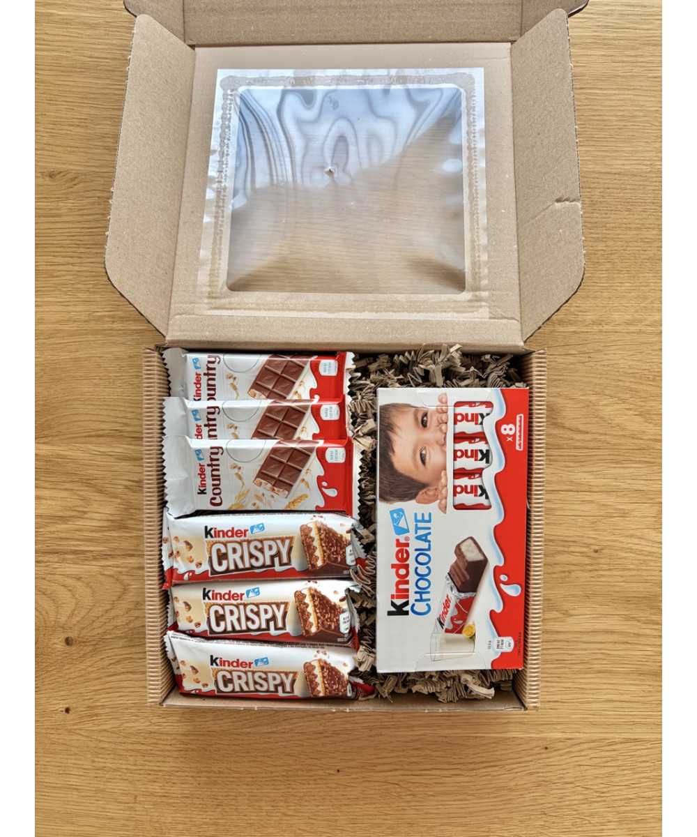 Zestaw prezentowy Słodki box Czerwony